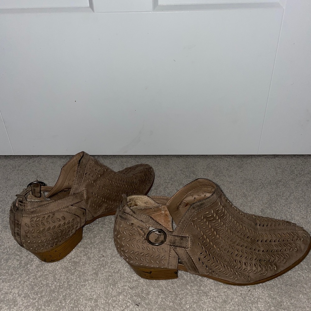 Madeline Girl Suede Like Booties